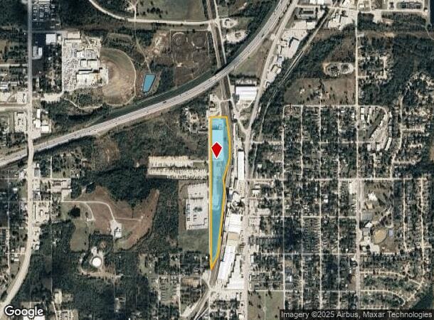 1000 N Mission St, Sapulpa, OK Parcel Map