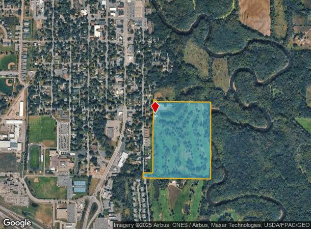 307 Golf Club Rd, Princeton, MN Parcel Map