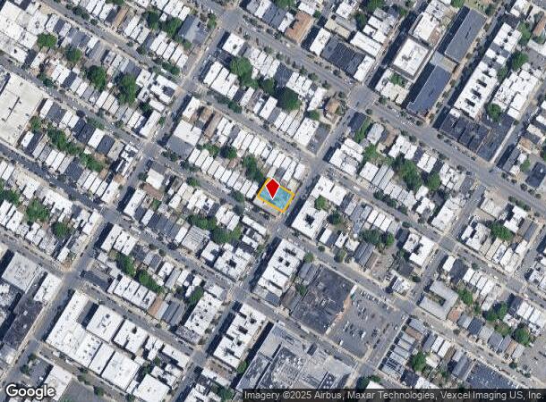  5805 Hudson Ave, West New York, NJ Parcel Map