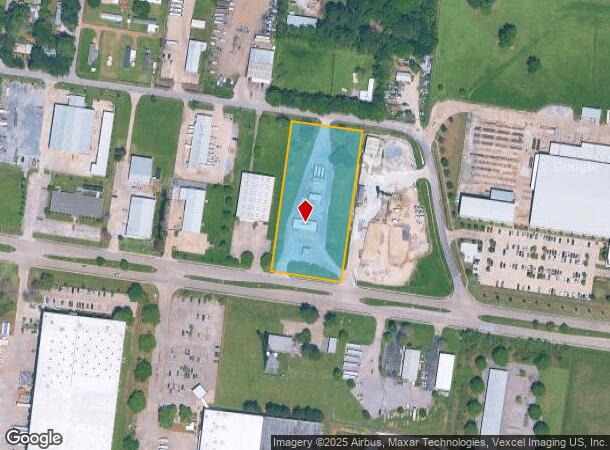 802 W Pont Des Mouton Rd, Scott, LA Parcel Map