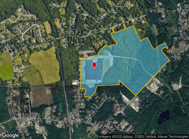 140 Laurel St, East Bridgewater, MA Parcel Map