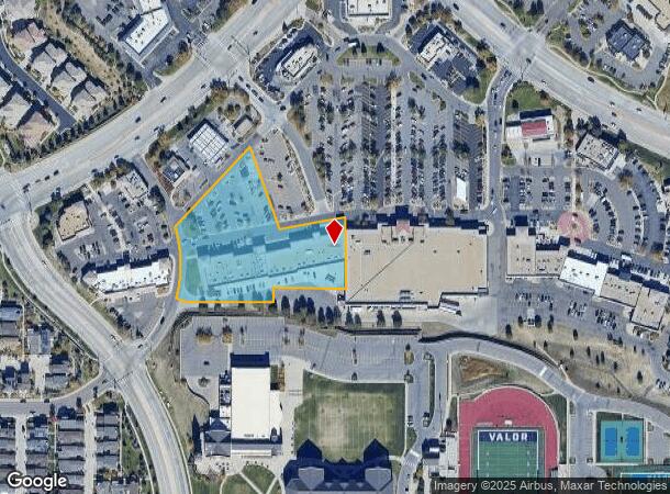  9553 S University Blvd, Highlands Ranch, CO Parcel Map