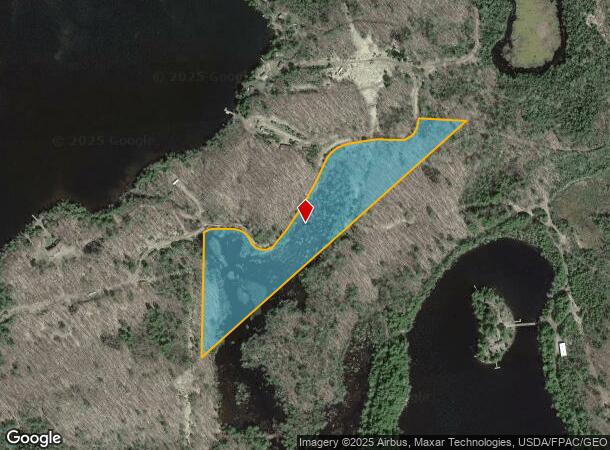 8921 E Pardee Lake Ln, Presque Isle, WI Parcel Map