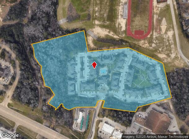  200 Fountains Ln, Conroe, TX Parcel Map