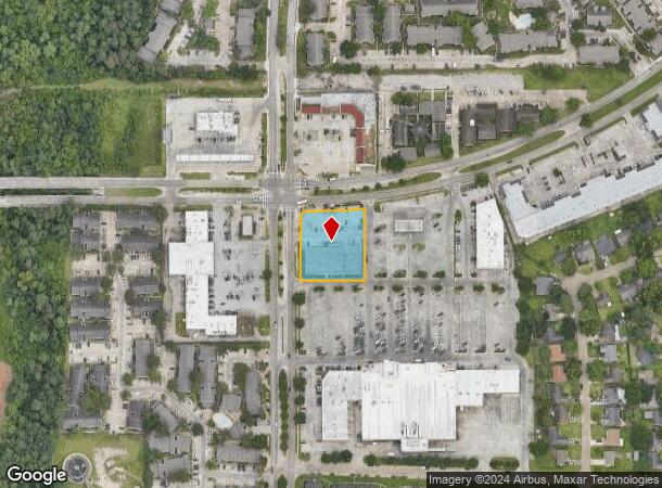  12626 Woodforest Blvd, Houston, TX Parcel Map