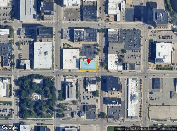 330 S Washington Sq, Lansing, MI Parcel Map