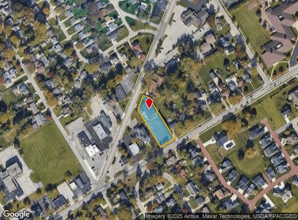  2340 Detroit Ave, Maumee, OH Parcel Map