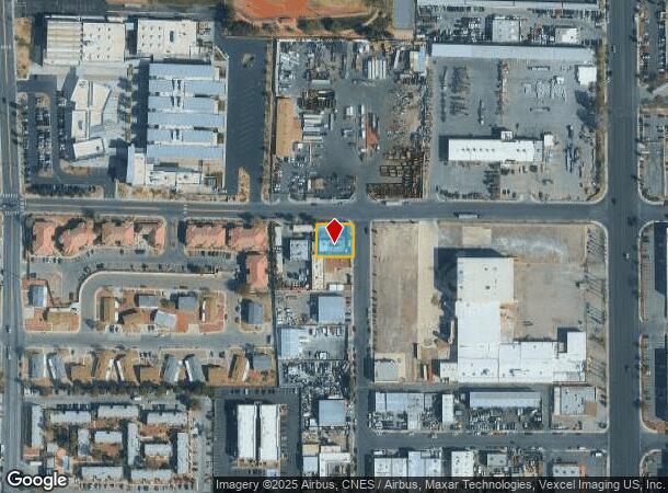  73 N 30Th St, Las Vegas, NV Parcel Map