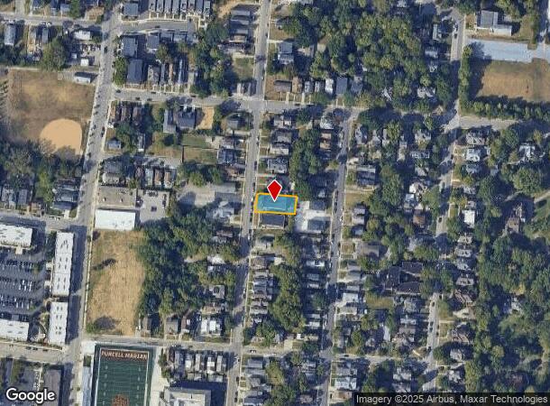  3040 Hackberry St, Cincinnati, OH Parcel Map