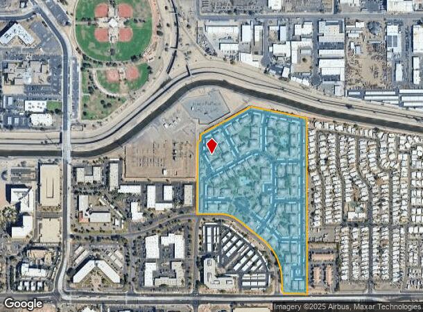 2220 W Mission Ln, Phoenix, AZ Parcel Map