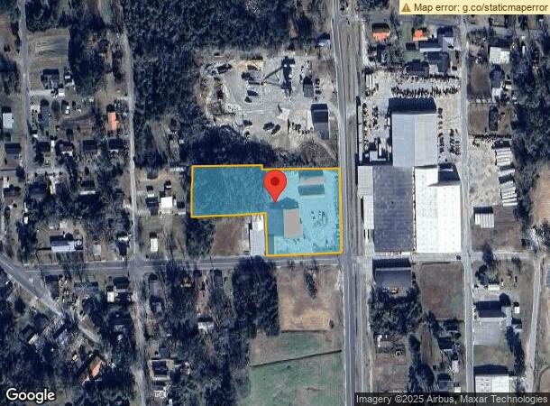  100 W 8Th St, Tabor City, NC Parcel Map