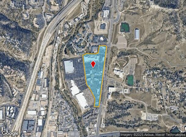  5060 N Nevada Ave, Colorado Springs, CO Parcel Map