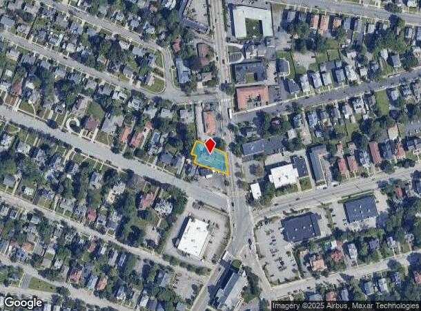  1739 Broad St, Cranston, RI Parcel Map
