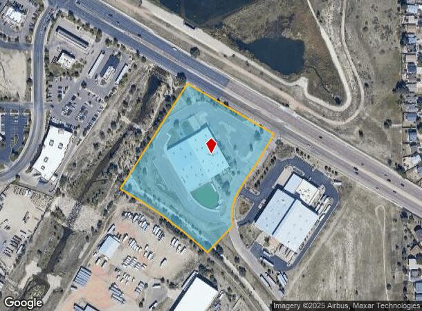 6113 Constitution Ave, Colorado Springs, CO Parcel Map
