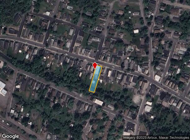 207 Saratoga Ave, Mechanicville, NY Parcel Map