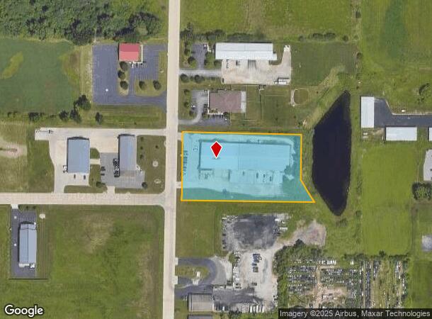2051 Enterprise Dr, De Pere, WI Parcel Map