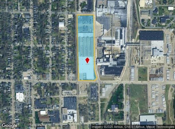  1421 N Pitcher St, Kalamazoo, MI Parcel Map