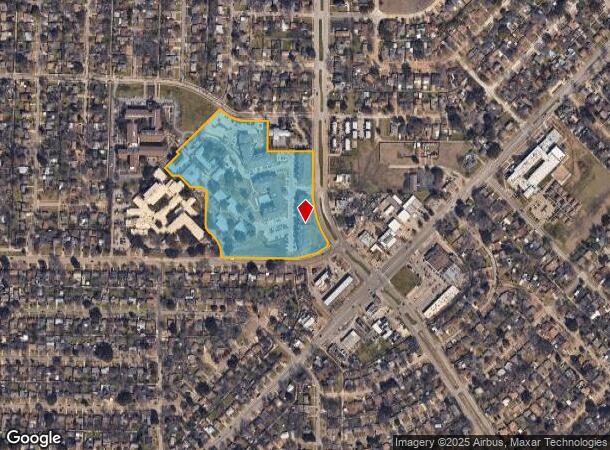  10725 Shiloh Rd, Dallas, TX Parcel Map