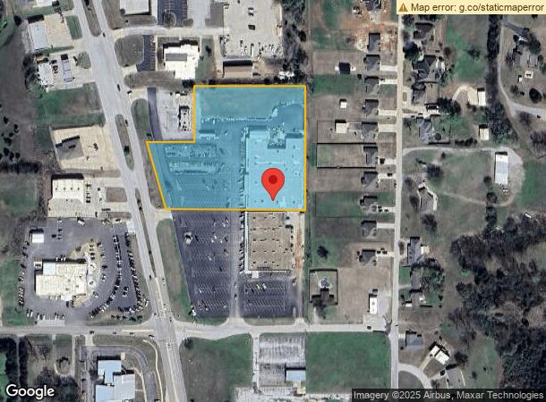  1612-1620 N Green Ave, Purcell, OK Parcel Map