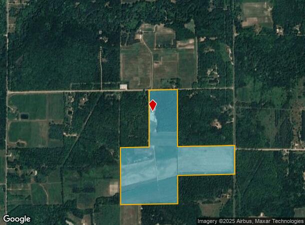 6072 105Th Ave, Pullman, MI Parcel Map