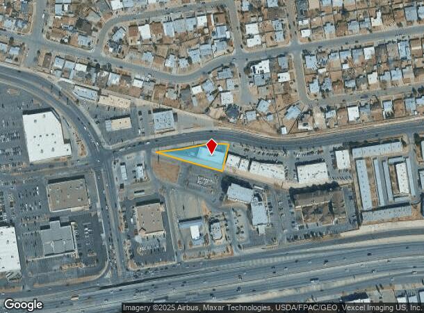 6248 Edgemere Blvd, El Paso, TX Parcel Map