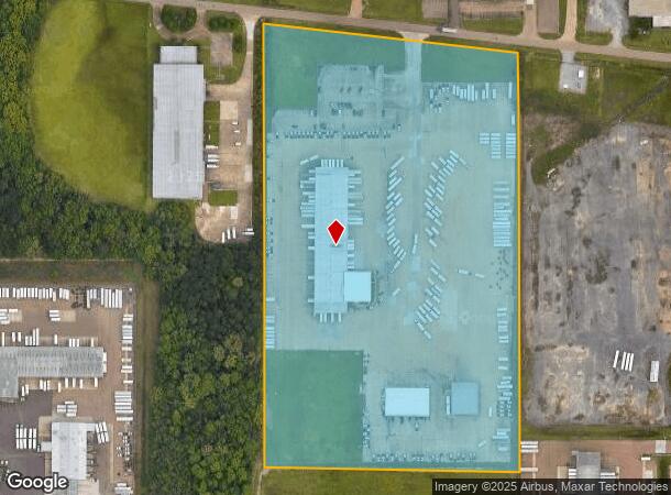  125 Interstate Dr, Richland, MS Parcel Map