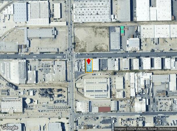  2820 Leonis Blvd, Vernon, CA Parcel Map