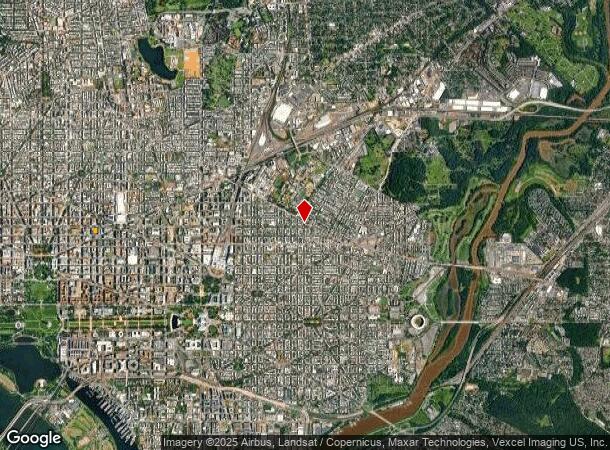  1100 K St Ne, Washington, DC Parcel Map