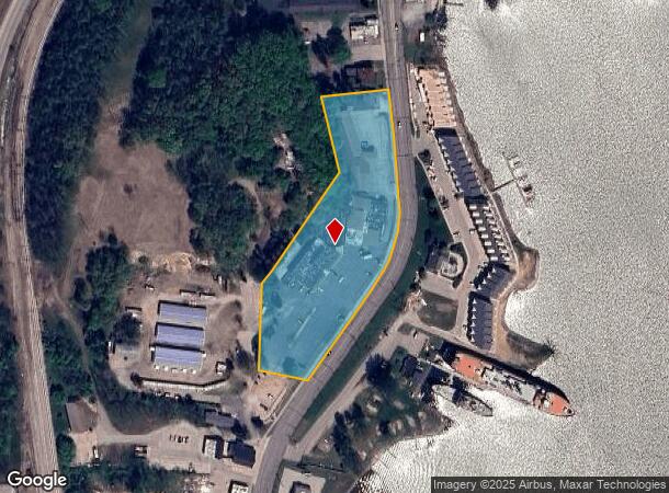 200 Arthur St, Manistee, MI Parcel Map