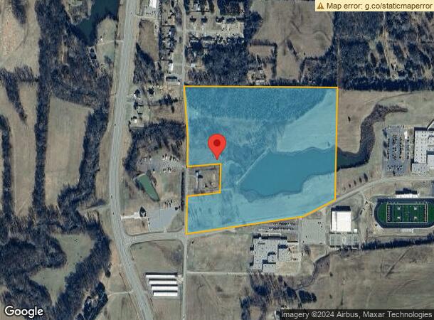  660 Pine Ridge Rd, Pottsville, AR Parcel Map