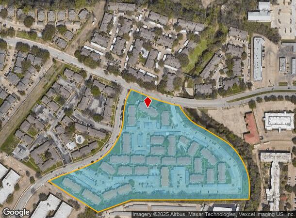 5524 Crosscreek Ln, Benbrook, TX Parcel Map