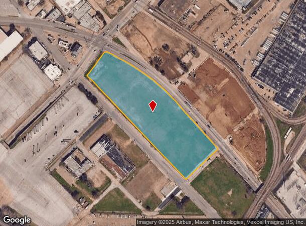  2101 Botham Jean Blvd, Dallas, TX Parcel Map