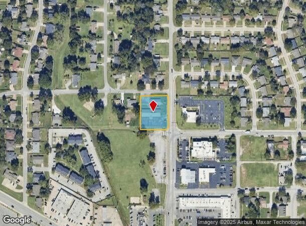  300 N Elm St, Jenks, OK Parcel Map