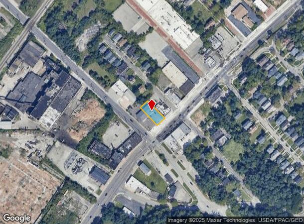  16405 Euclid Ave, Cleveland, OH Parcel Map