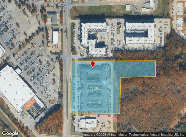 1919 Brinker Rd, Denton, TX Parcel Map