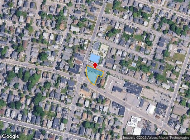  296 Newton St, Waltham, MA Parcel Map