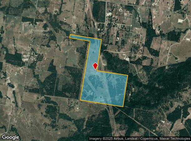 6125 Crane Ln, North Zulch, TX Parcel Map