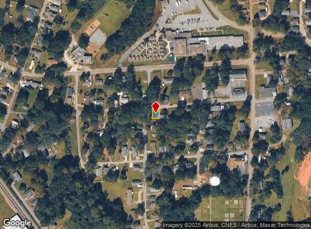  309 W C Ave, Easley, SC Parcel Map