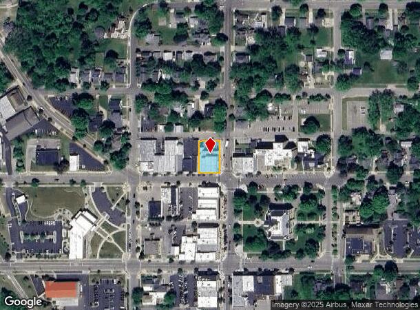  108 W Maple St, Mason, MI Parcel Map