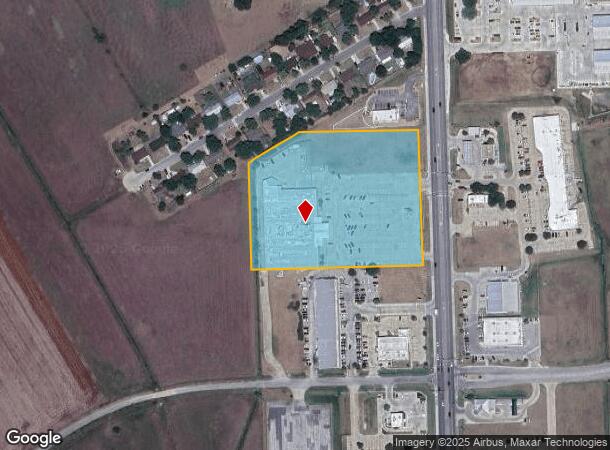1703 S Colorado St, Lockhart, TX Parcel Map
