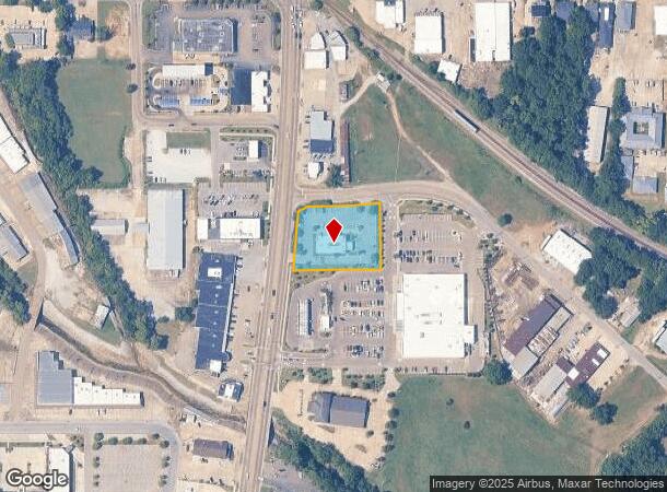 312 S Gloster St, Tupelo, MS Parcel Map