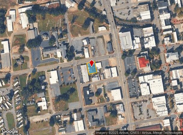  217 W Whitner St, Anderson, SC Parcel Map