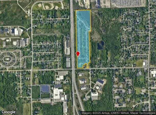  2296 W Maple Ave, Flint, MI Parcel Map