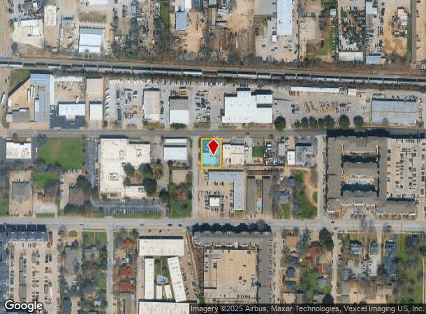 1020 W Main St, Arlington, TX Parcel Map