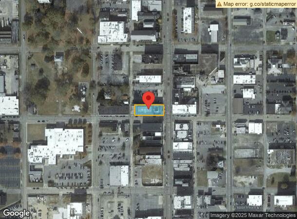  1300 Noble St, Anniston, AL Parcel Map