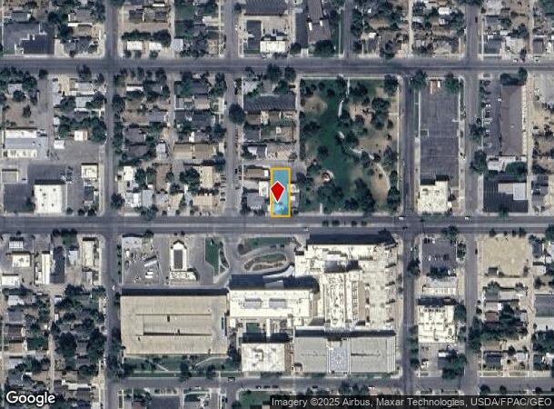  1216 E 2Nd St, Casper, WY Parcel Map