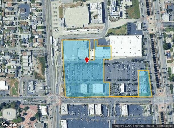  111-131 E Compton Blvd, Compton, CA Parcel Map