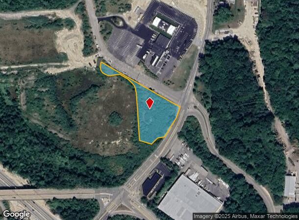  73 Stevens St, East Taunton, MA Parcel Map