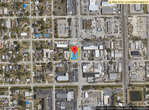  2730 Fowler St, Fort Myers, FL Parcel Map