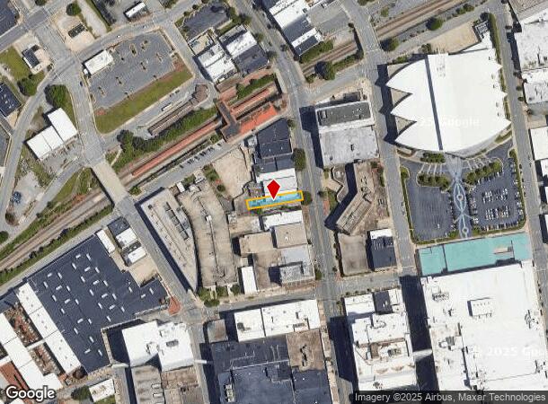  134 S Main St, High Point, NC Parcel Map